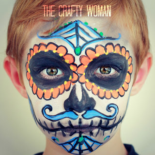 sugar skull face paint